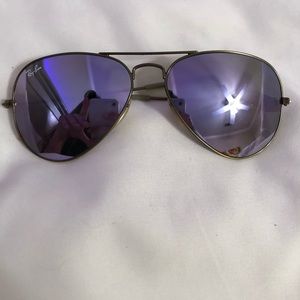 purple ray bans